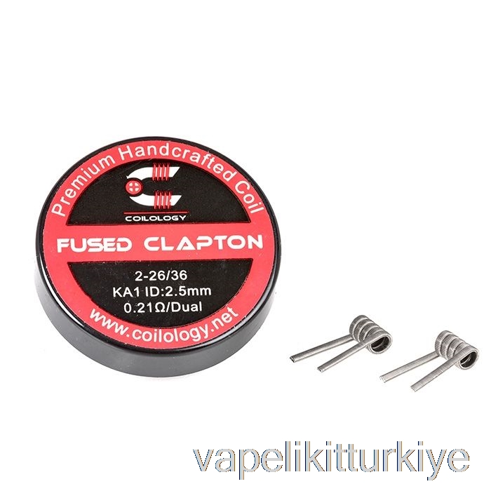 Vape Elektronik Sigara Bobinolojisi Performansı önceden Oluşturulmuş Bobinler Kaynaşmış Clapton - 0.21ohm Ka1